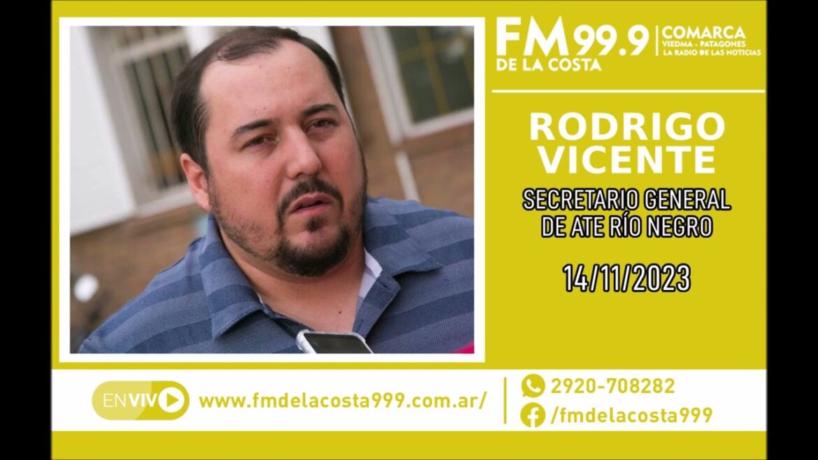 Escuchá el audio de Rodrigo Vicente