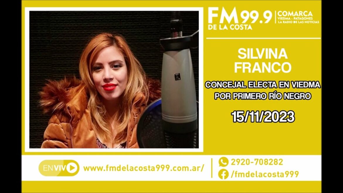 Escuchá el audio de Silvina Franco