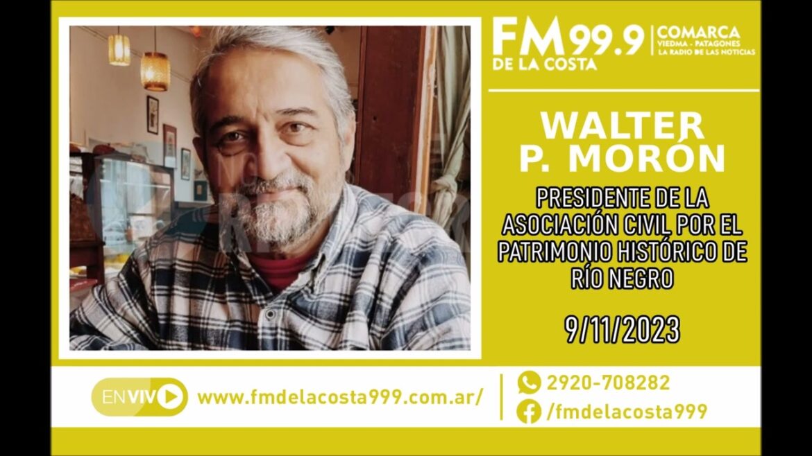 Escuchá el audio de Walter Puebla Morón