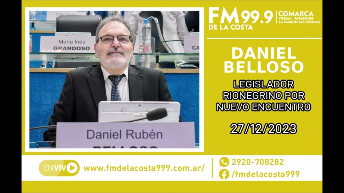 Escuchá el audio de Daniel Belloso