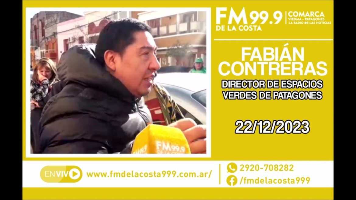 Escuchá el audio de Fabián Contreras