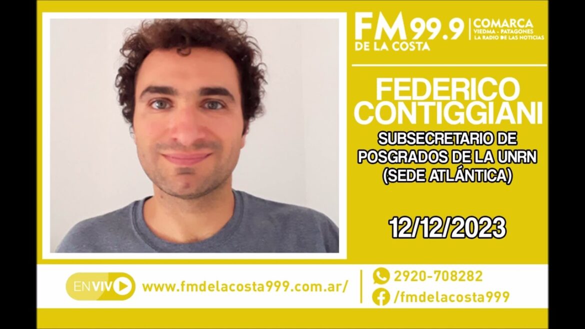 Escuchá el audio de Federico Contiggiani