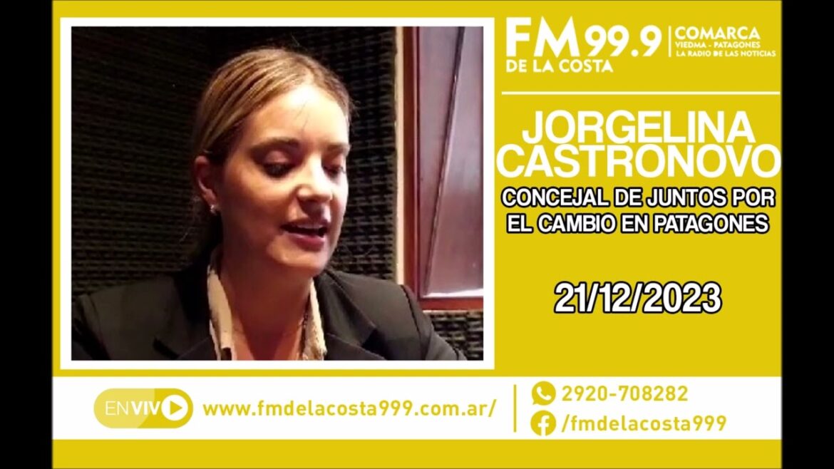 Escuchá el audio de Jorgelina Castronovo