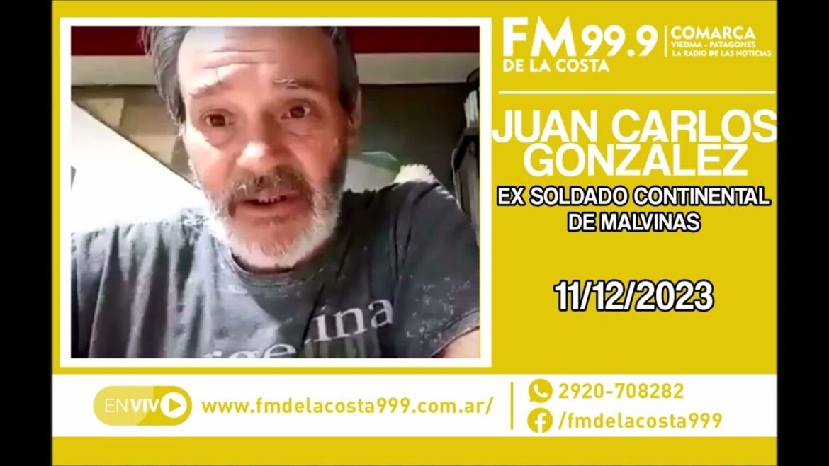 Escuchá el audio de Juan Carlos González