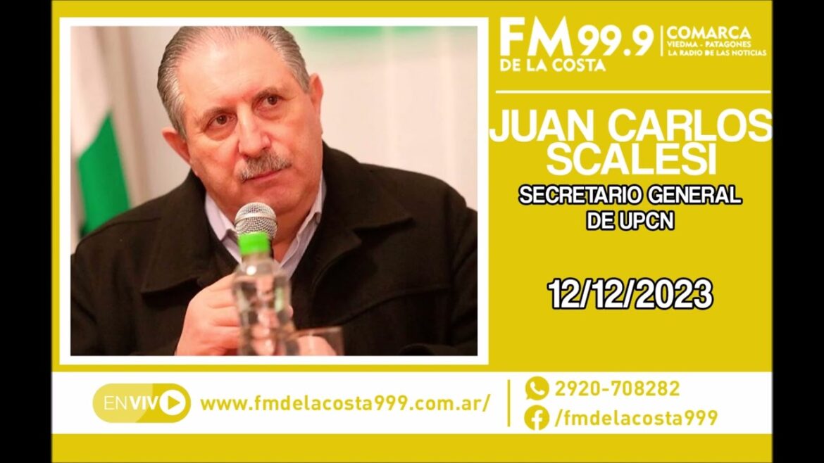 Escuchá el audio de Juan Carlos Scalesi