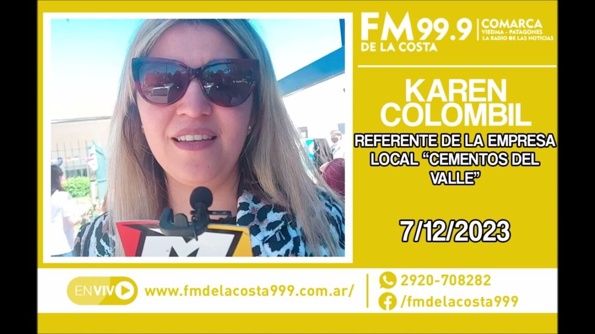 Escuchá el audio de Karen Colombil