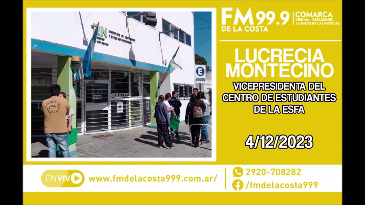 Escuchá el audio de Lucrecia Montecino