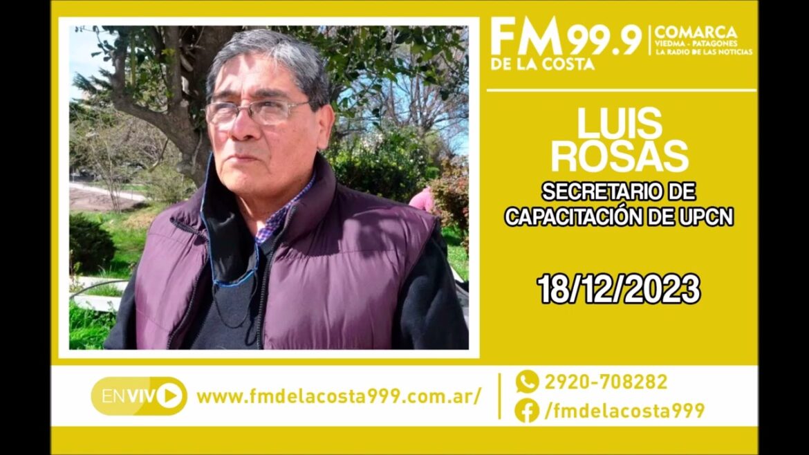 Escuchá el audio de Luis Rosas