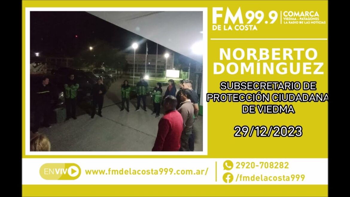 Escuchá el audio de Norberto Domínguez