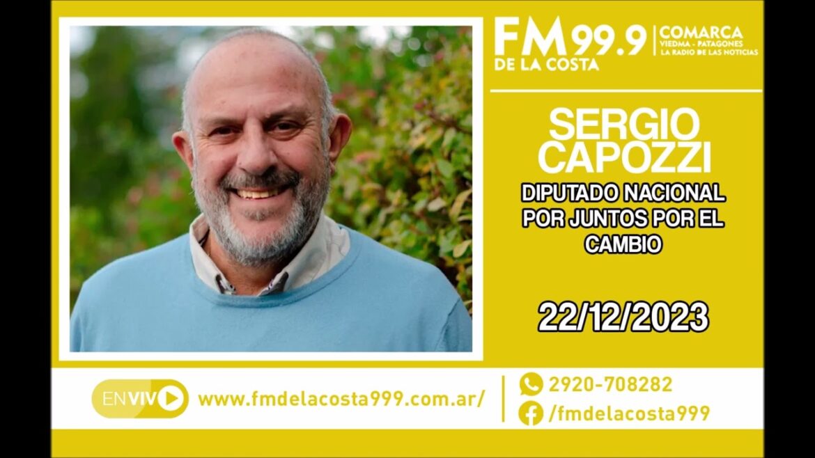 Escuchá el audio de Sergio Capozzi