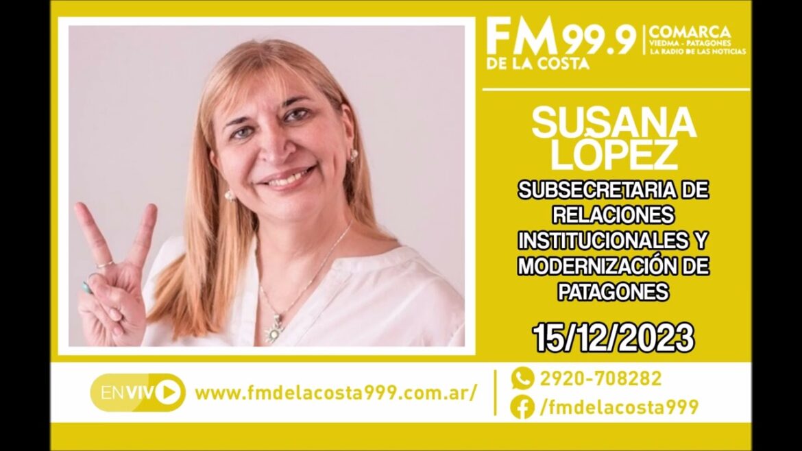 Escuchá el audio de Susana López