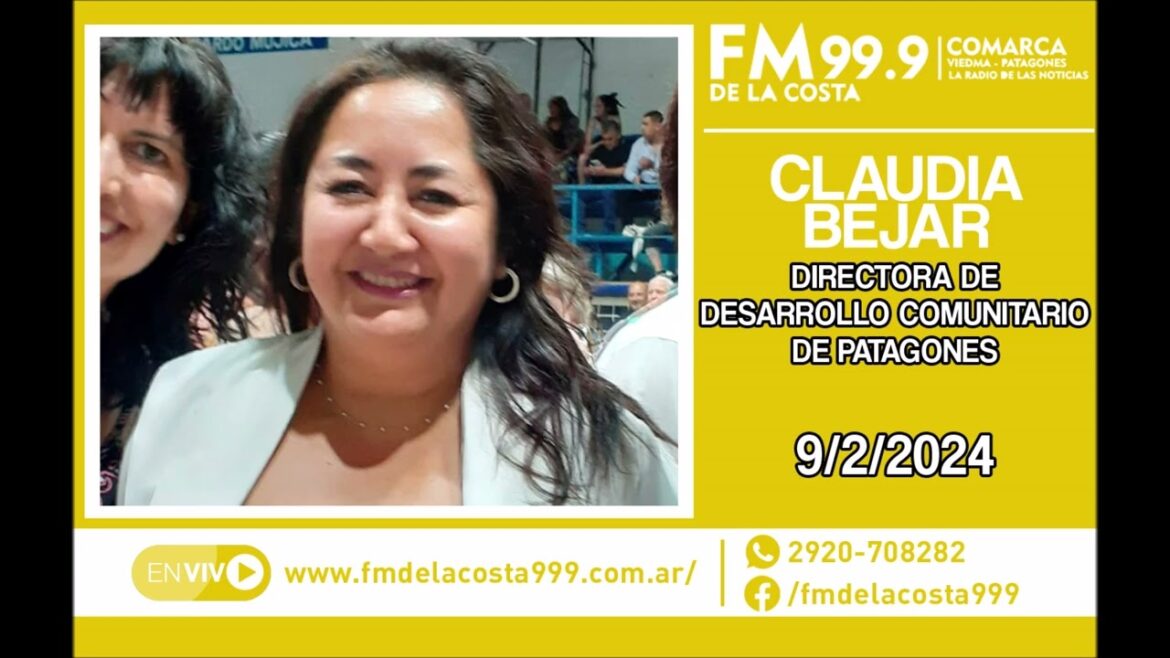 Escuchá el audio de Claudia Bejar