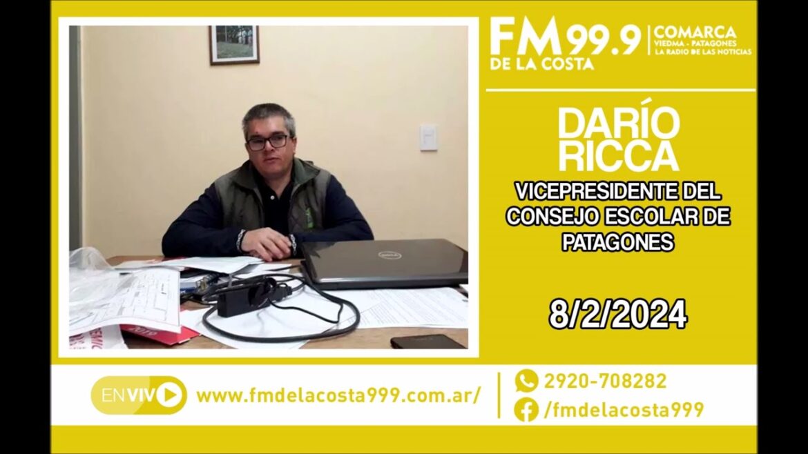 Escuchá el audio de Darío Ricca