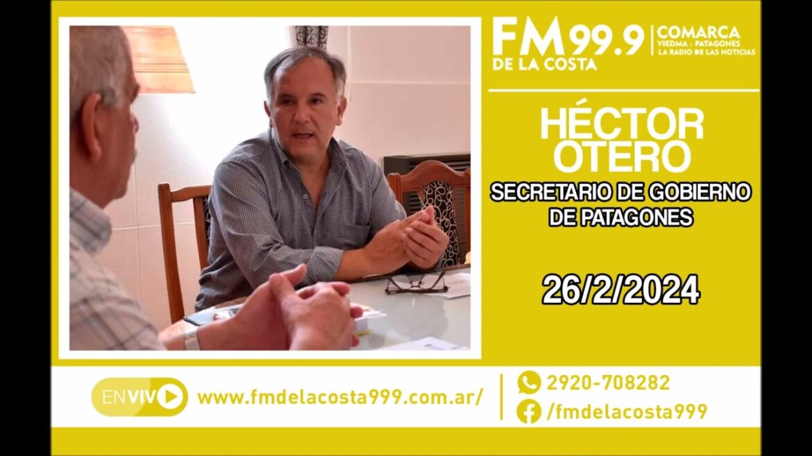 Escuchá el audio de Héctor Otero