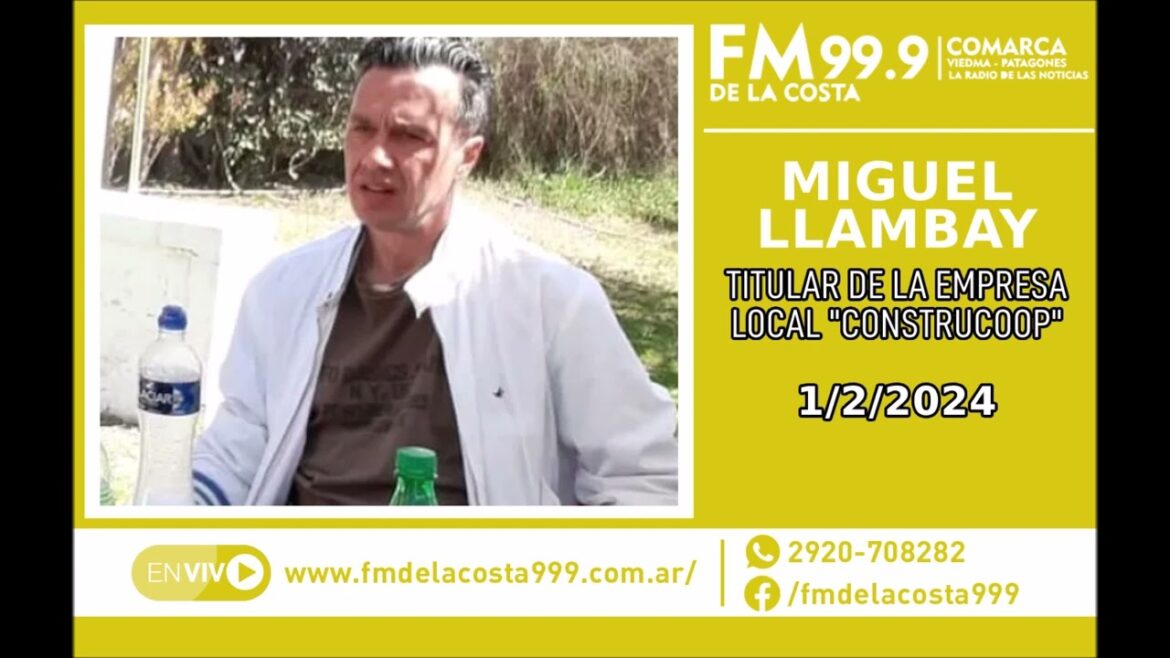 Escuchá el audio de Miguel Llambay