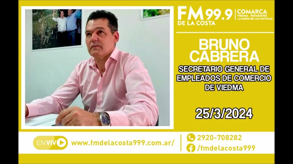 Escuchá el audio de Bruno Cabrera