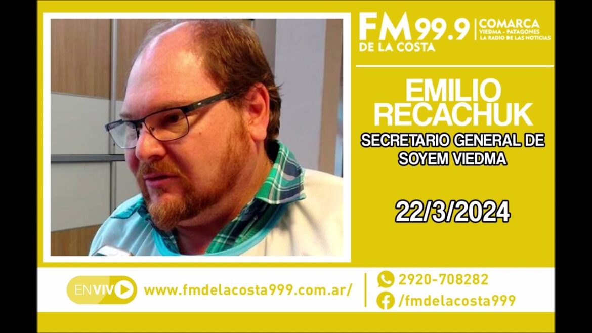 Escuchá el audio de Emilio Recachuk