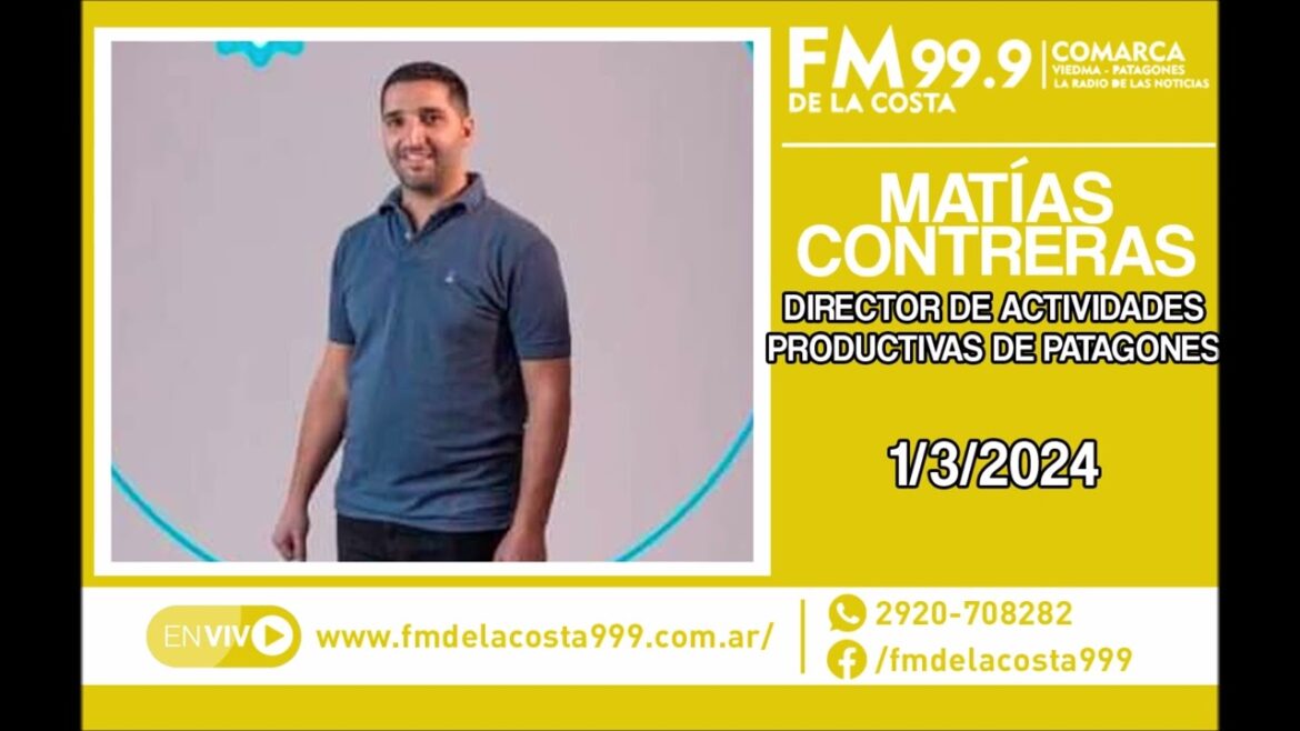 Escuchá el audio de Matías Contreras