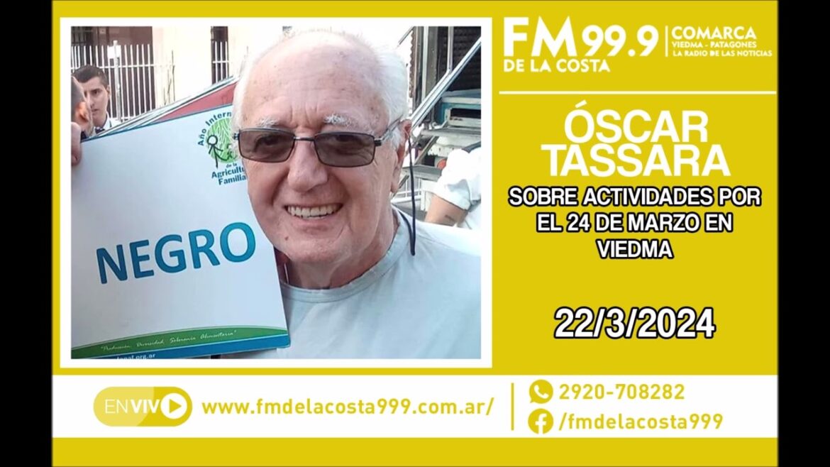 Escuchá el audio de Óscar Tassara