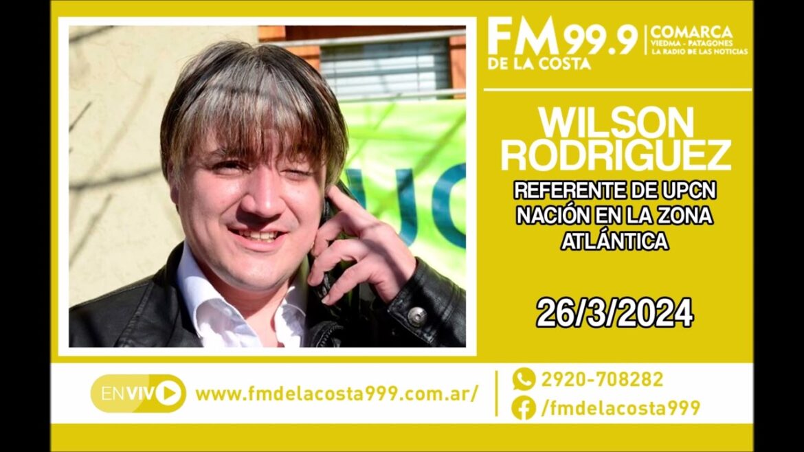 Escuchá el audio de Wilson Rodríguez
