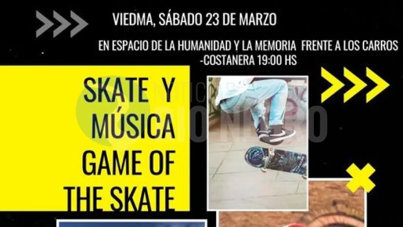 (AUDIO) Hoy habrá un encuentro de skate y música en Viedma