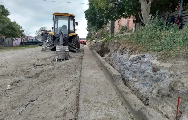 Confirman la reactivación de las obras de urbanización en Villa del Carmen