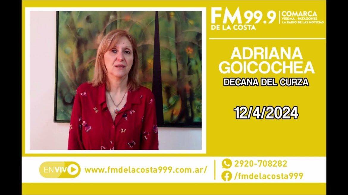 Escuchá el audio de Adriana Goicochea