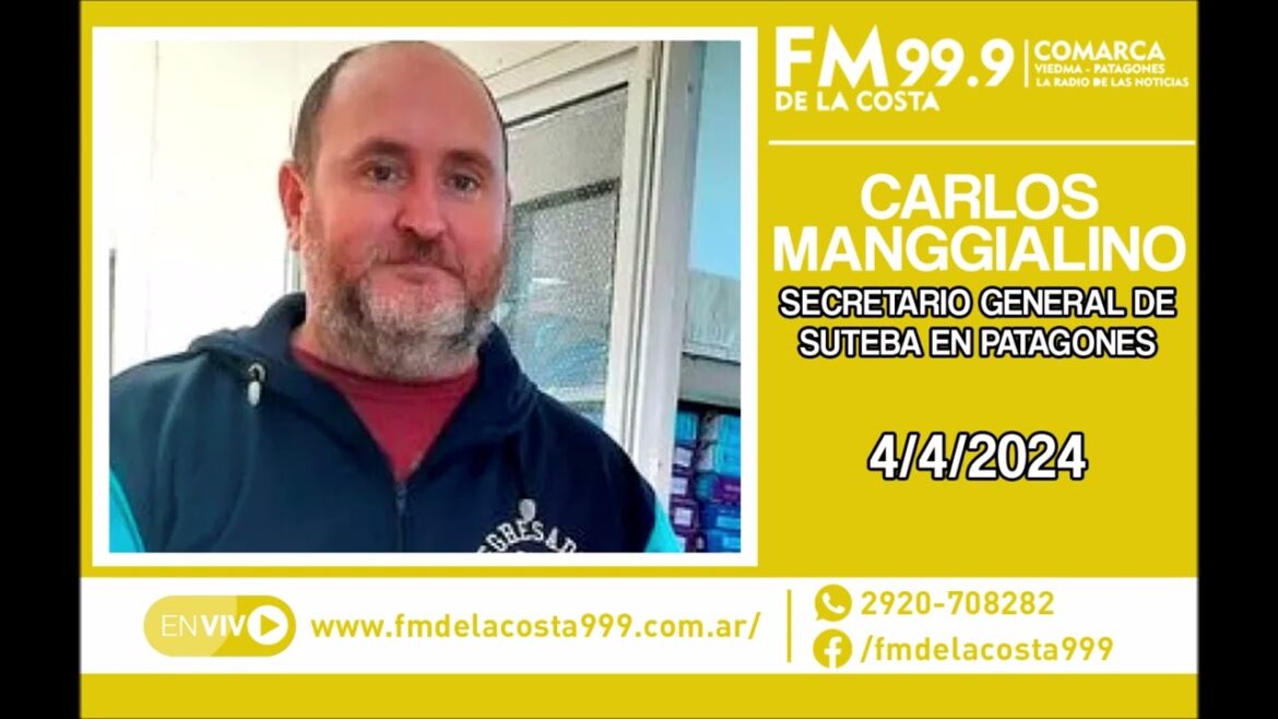 Escuchá el audio de Carlos Manggialino