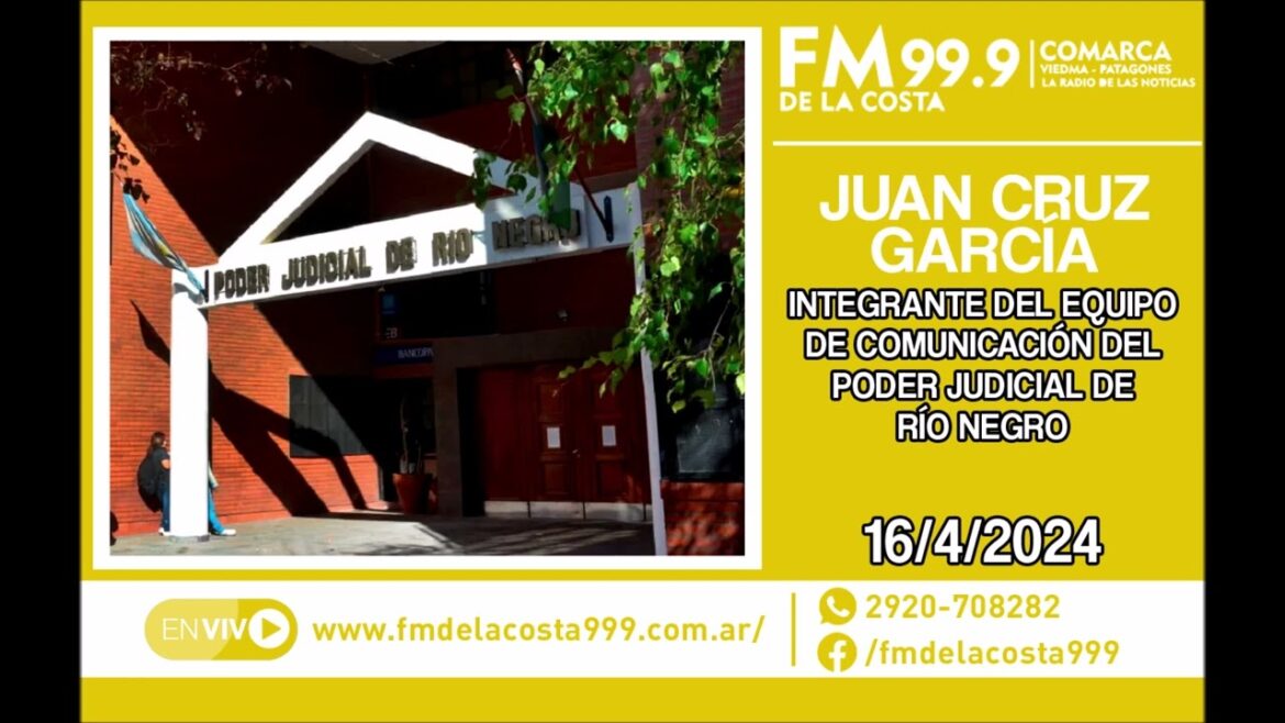 Escuchá el audio de Juan Cruz García