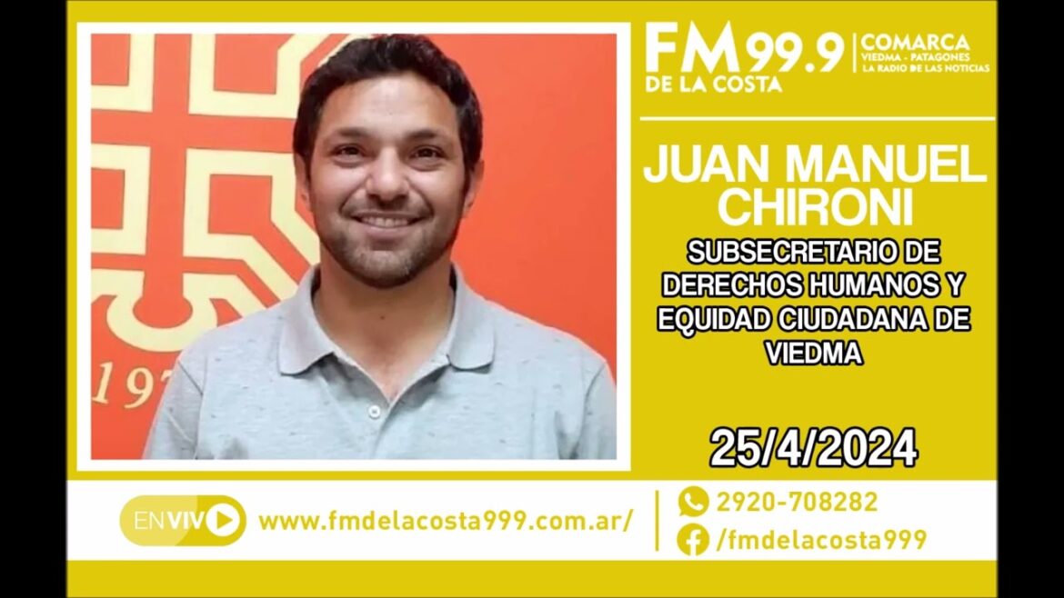 Escuchá el audio de Juan Manuel Chironi