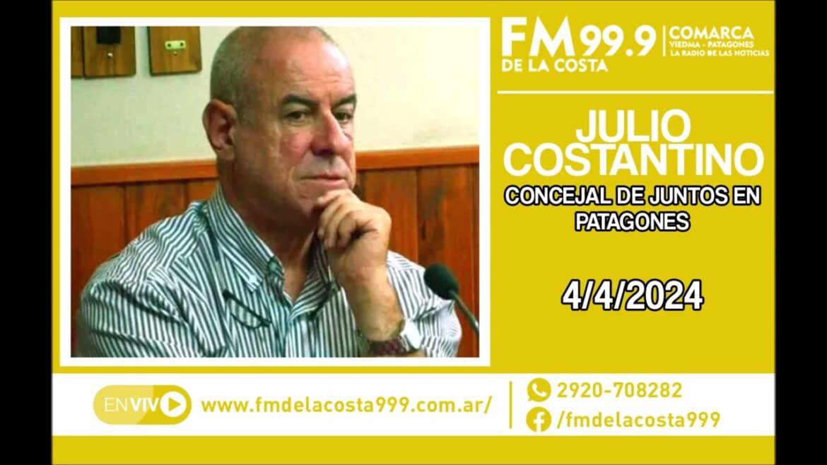 Escuchá el audio de Julio Costantino