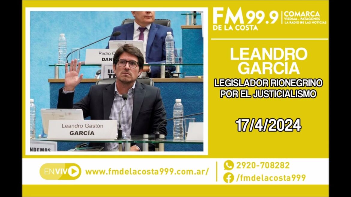 Escuchá el audio de Leandro García