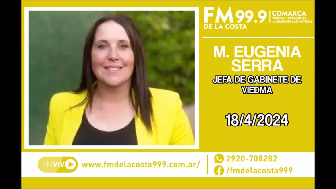 Escuchá el audio de María Eugenia Serra