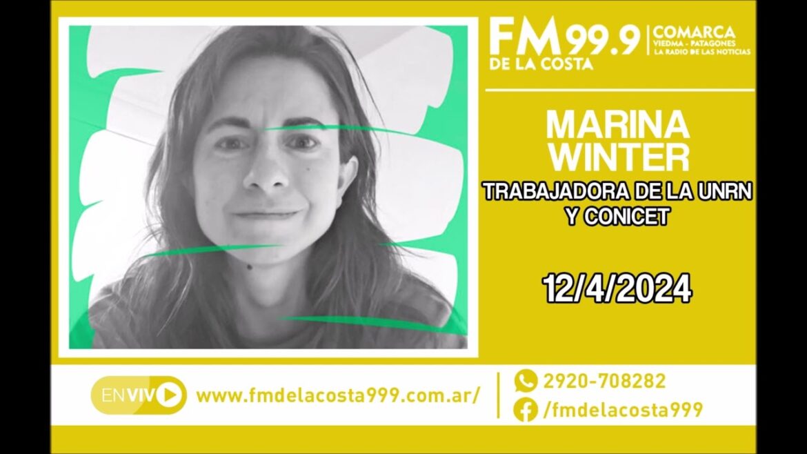 Escuchá el audio de Marina Winter