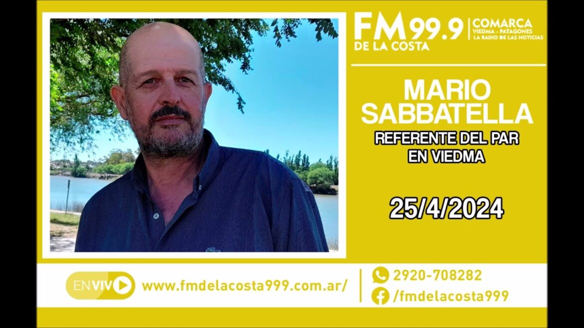 Escuchá el audio de Mario Sabbatella
