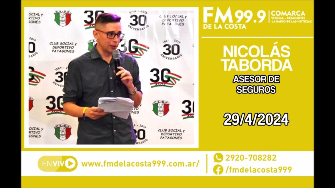 Escuchá el audio de Nicolás Taborda