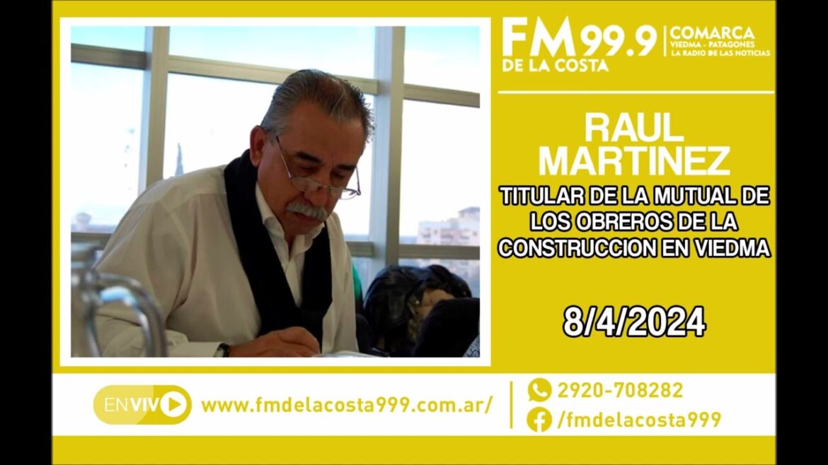 Escuchá el audio de Raúl Martínez