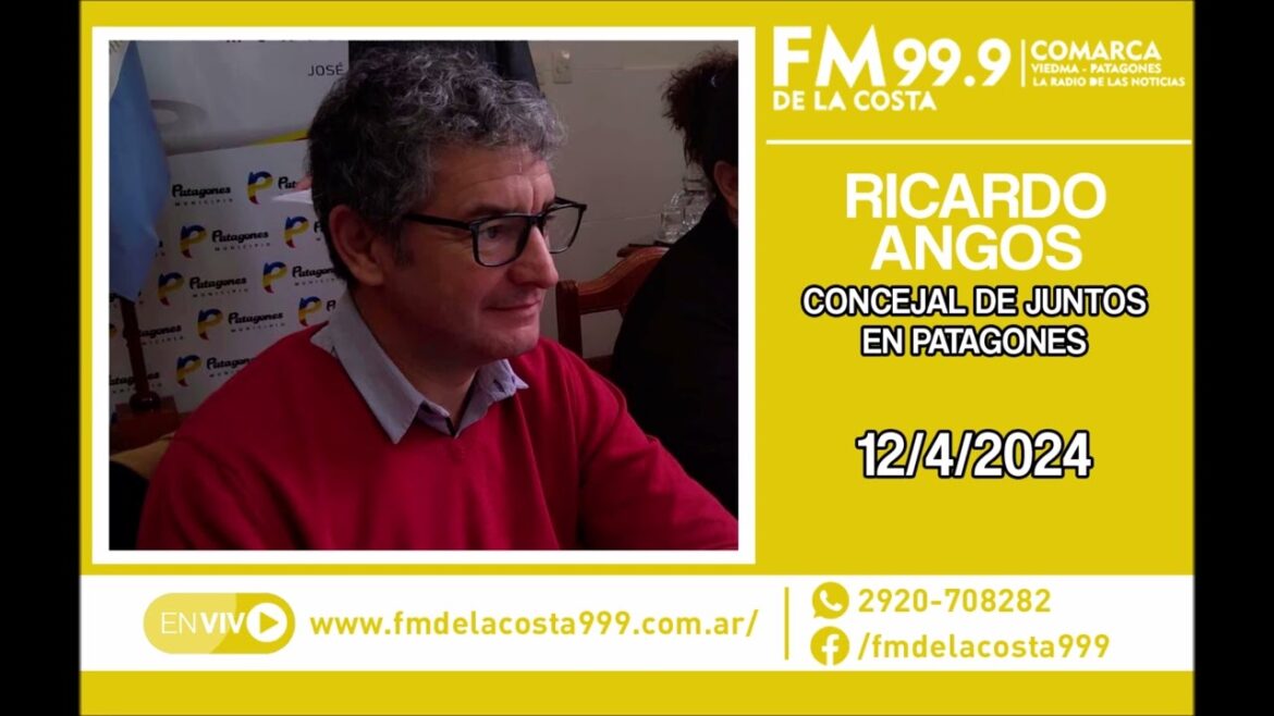 Escuchá el audio de Ricardo Angos