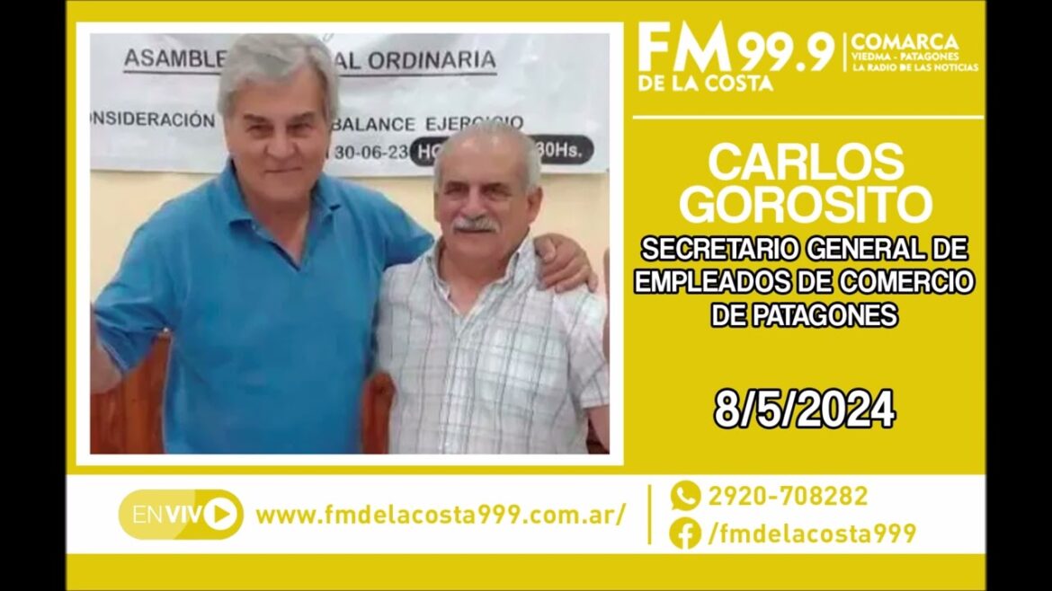 Escuchá el audio de Carlos Gorosito