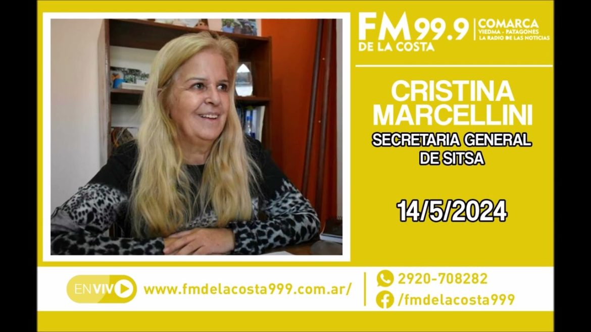 Escuchá el audio de Cristina Marcellini