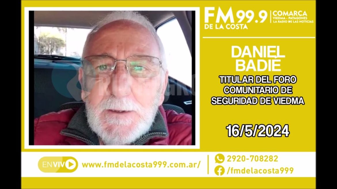 Escuchá el audio de Daniel Badié
