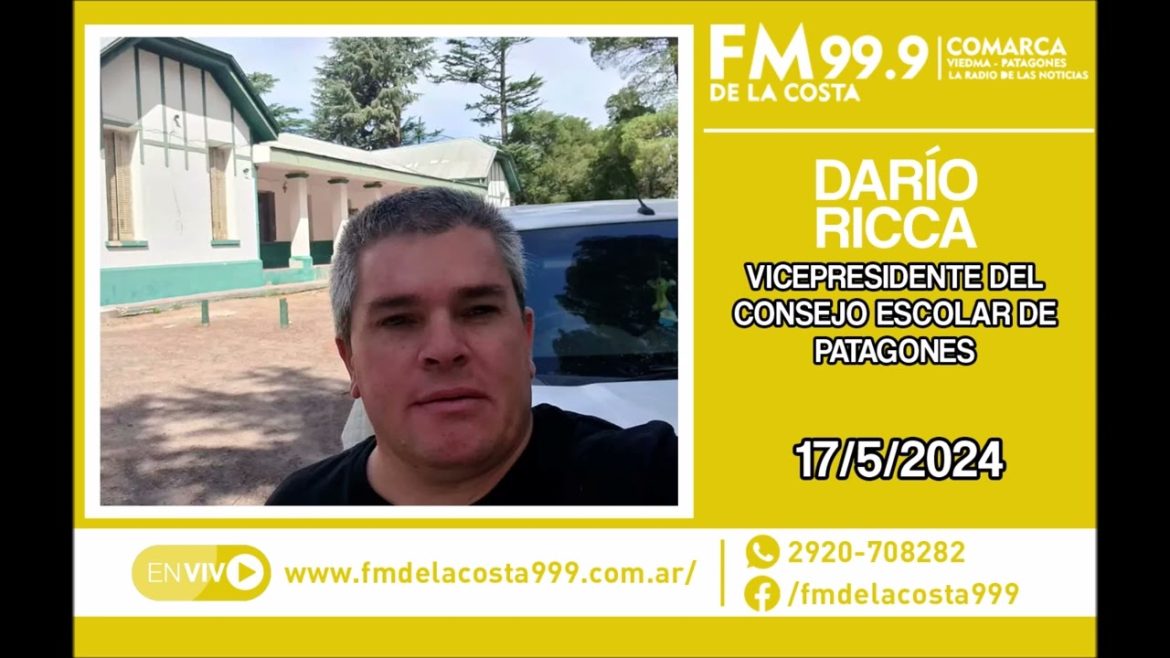 Escuchá el audio de Darío Ricca