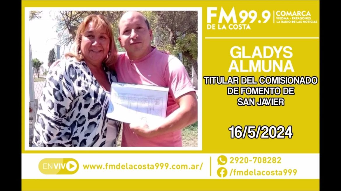Escuchá el audio de Gladys Almuna