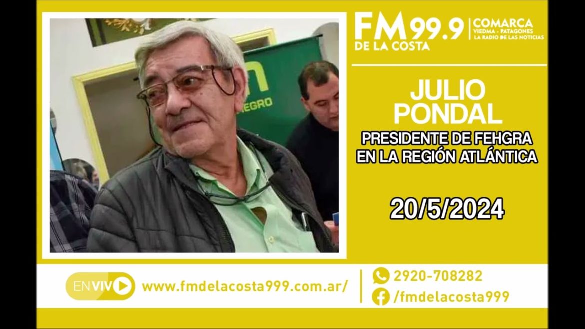 Escuchá el audio de Julio Pondal