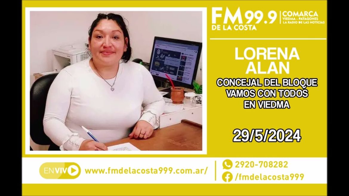 Escuchá el audio de Lorena Alan