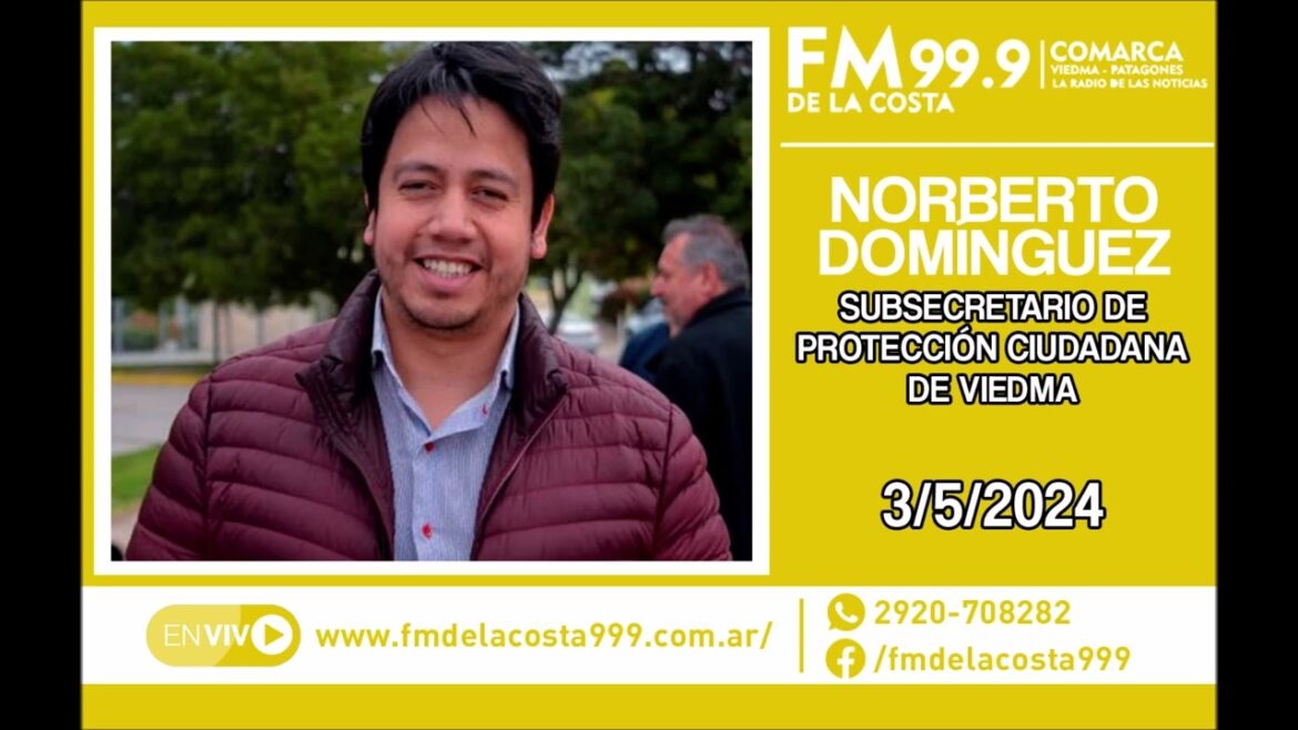 Escuchá el audio de Norberto Domínguez