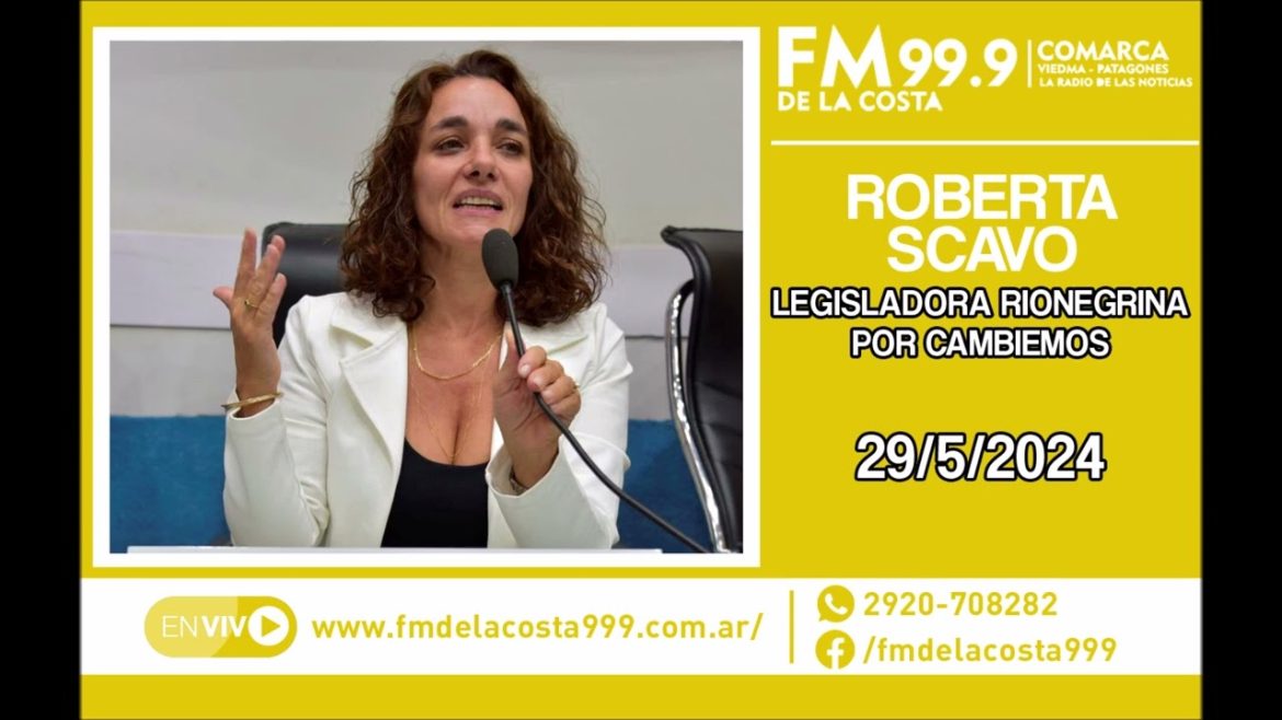 Escuchá el audio de Roberta Scavo