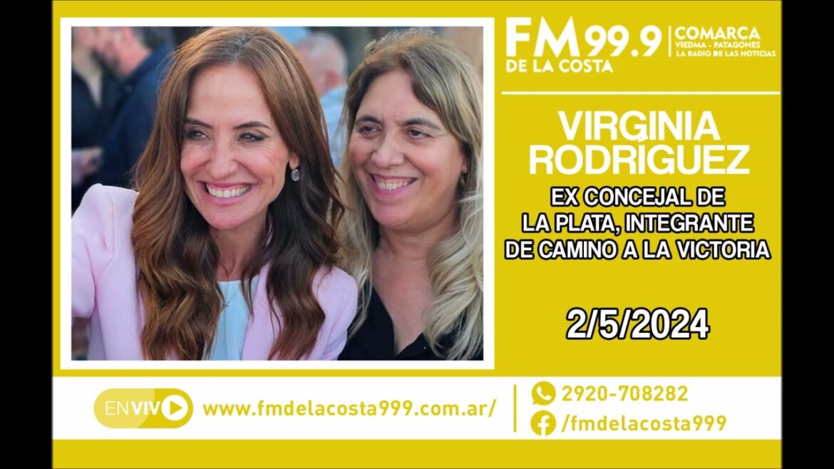 Escuchá el audio de Virginia Rodríguez