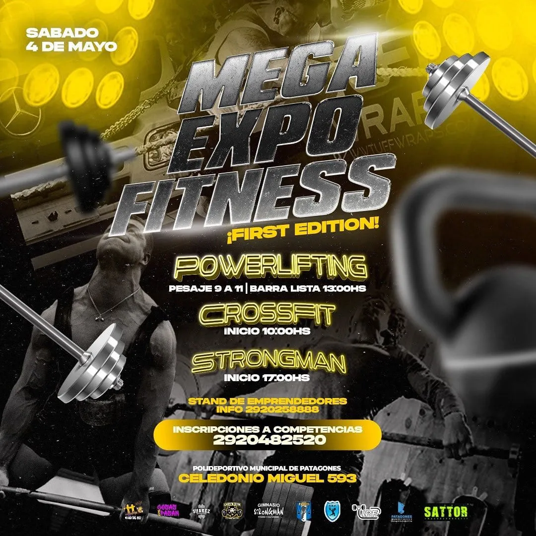 (AUDIO) Patagones albergará la 1° edición de la «Mega Expo Fitness»