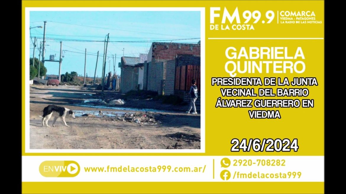 Escuchá el audio de Gabriela Quintero